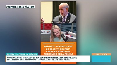 Investigación a escolta de Janet Parra pasa a la Policía de Puerto Rico
