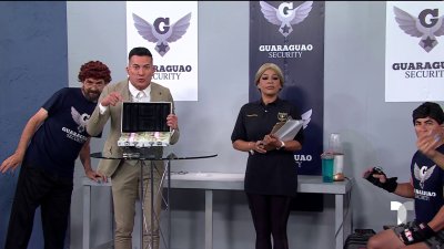 Cadetes entrenan para custodiar el maletín de Alex DJ