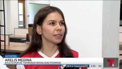 Arelis Medina se mantiene tercera en el mundo en el taekwondo
