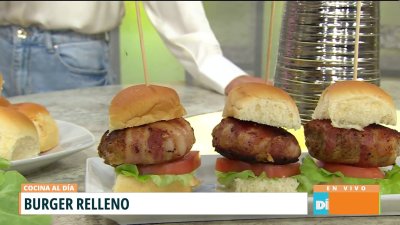 Cocina al día | Burgers rellenos