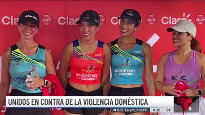 Kilómetros de cambio: completan carrera para erradicar violencia doméstica