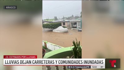 Evalúan desalojar comunidades en Añasco por inundaciones
