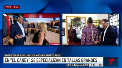 Manos puertorriqueñas destacan en la sastrería