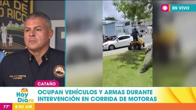 Operativo en corrida de motoras: arrestos y más de 1,700 boletos
