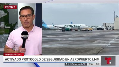 Activan protocolo por alerta de alegado explosivo en avión