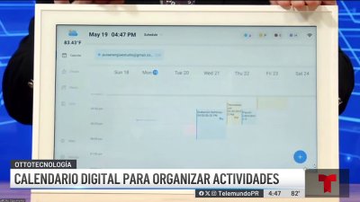 Calendario digital para organizar actividades