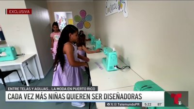 Entre telas y agujas: jóvenes y niñas se adentran a la moda