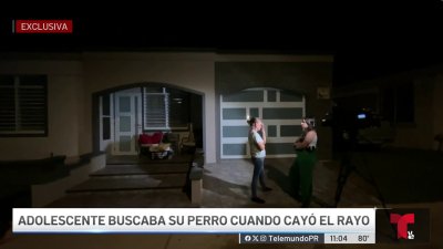 “Llorando, temblando”: adolescente recibe descarga eléctrica por rayo