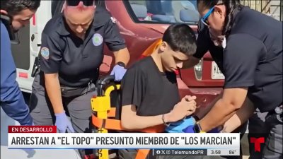 “Peligroso y violento”: arrestan a joven apodado “El Topo”