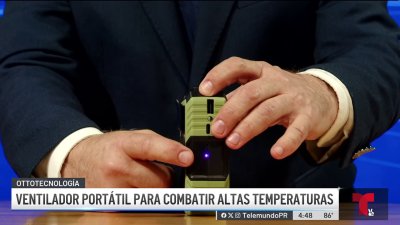 Ventilador portátil para combatir las altas temperaturas