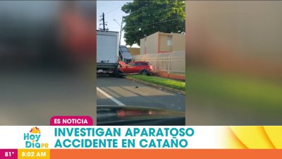 Impresionantes imágenes de accidente con camión en Cataño