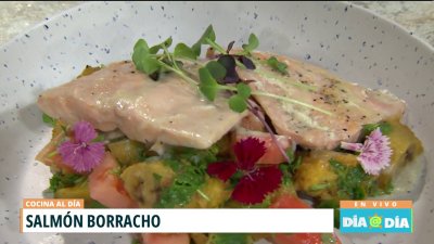 Cocina al día | Salmón borracho