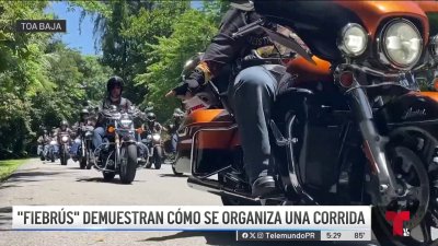 Grupo de motociclistas celebran “corrida organizada”