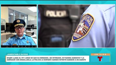 Veterano ultimado por agente habría amenazado de muerte a su hermana embarazada