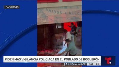 Piden refuerzo de seguridad en zona turística de Cabo Rojo