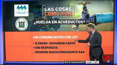 Posible huelga en Acueductos