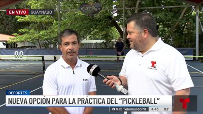 Nueva opción para practicar “pickleball” en Guaynabo