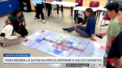 Orgullosos: estudiantes de maestra boricua celebran su viaje al espacio