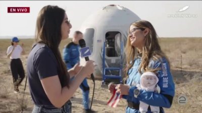 En español: Aymette Medina se expresa tras viaje al espacio