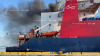 VIDEO | Se incendia barcaza en muelle de San Juan