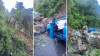 Derrumbe de enorme roca en la PR-167 de Comerío