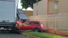 Aparatoso accidente con camión en Cataño
