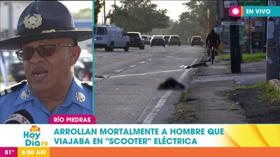 Cierran carriles en Río Piedras ante accidente fatal de hombre que viajaba en “scooter”