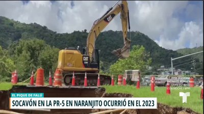¿Qué ha pasado con el socavón de Naranjito?