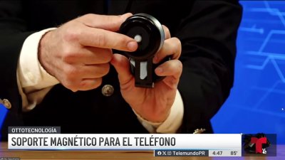 Soporte magnético para el teléfono