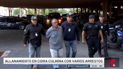 Allanamiento en Cidra deja varios arrestados y gran cantidad de droga ocupada
