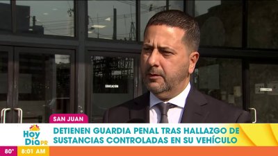 Oficial correccional que intentó huir tras ocuparle aparente droga “está botao'”, dice Corrección