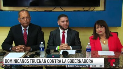 Comunidad dominicana cuestiona a Jenniffer González