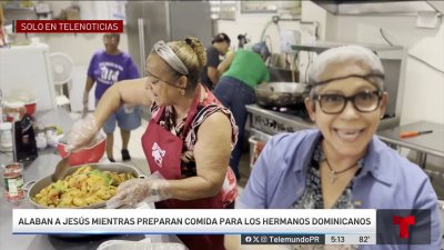 Mujeres valientes alimentan a los hermanos dominicanos