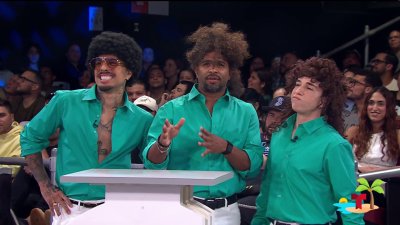 Grupo “Los Tres Golpes” ponen nerviosa a la Dra. Apolo