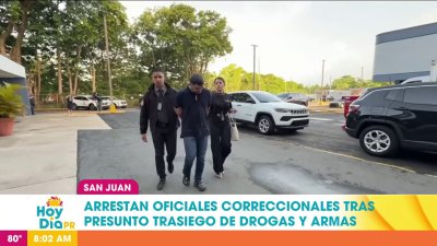 Oficiales, confinado y civiles arrestados en operativo la cárcel de Bayamón