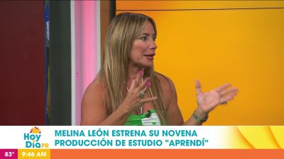 Melina León relata como surgió su nuevo sencillo “Aprendí”