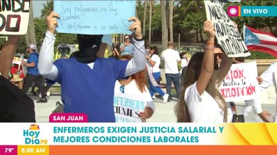 Enfermeros en protesta: “Aquí está un pueblo cansado de ser ignorado”