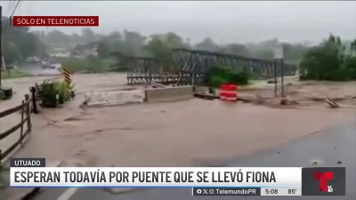 Comunidad conmemora los 1,000 días que llevan sin un puente