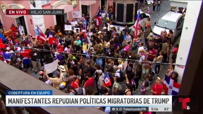 Puerto Rico se suma a las protestas contra las políticas migratorias de Trump