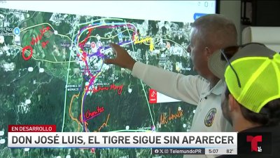 Rescatistas trazan ruta que habría recorrido “El Tigre”