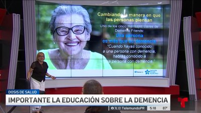 Es posible vivir bien con demencia; esto es lo que debes saber
