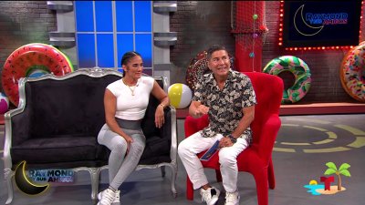 Amanda Serrano regaña a Raymond en pleno show en vivo