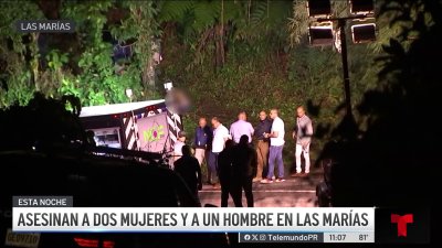 Violenta escena: asesinan a dos mujeres y un hombre en Las Marías