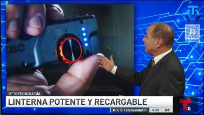 Linterna potente y recargable