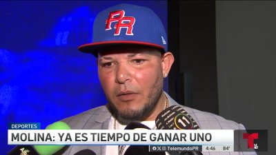 Yadier Molina volverá a dirigir la novena boricua