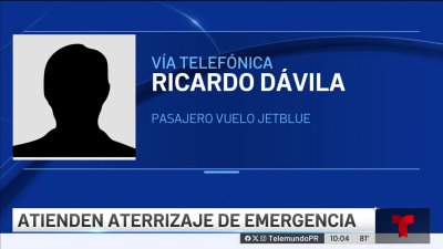 Vuelo de JetBlue aterriza de emergencia en Puerto Rico
