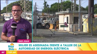 Asesinan a mujer frente a taller de la AEE en Santurce