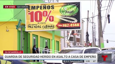 Enmascarados roban un carro y asaltan casa de empeño en Bayamón