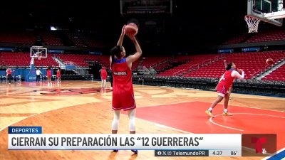 Preparada la selección PUR de Baloncesto Femenino para el AmeriCup