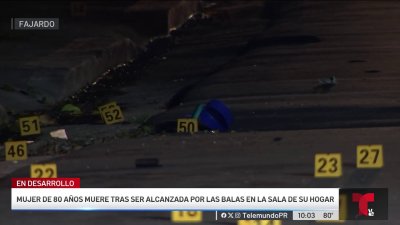 Tiroteo deja muertos a hombre y mujer de 80 años en Fajardo